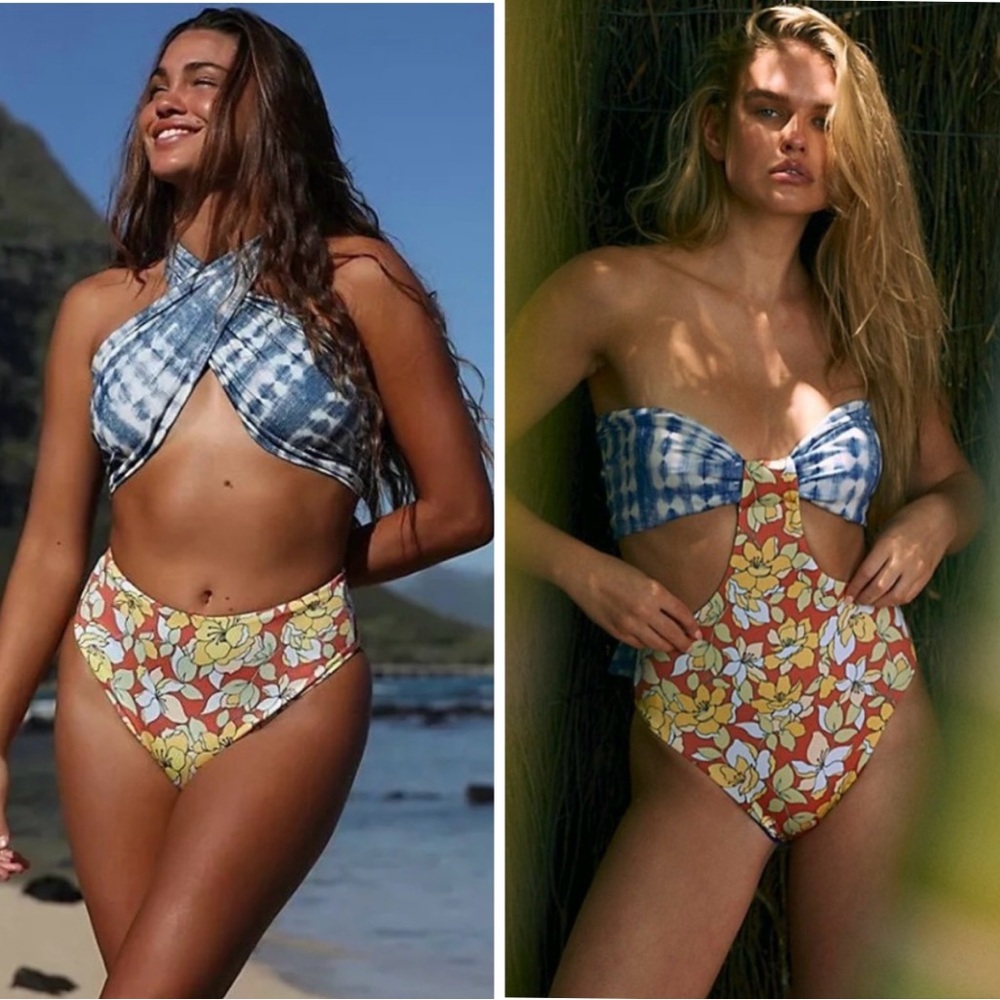 Free People Valerie Convertible One-Piece Swimsuit